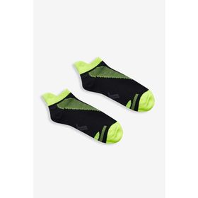 Lescon LA-2190 Siyah Yeşil Tekli Spor Çorabı