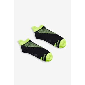 Lescon LA-2190 Siyah Yeşil Tekli Spor Çorabı