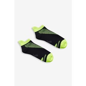 Lescon LA-2190 Siyah Yeşil Tekli Spor Çorabı