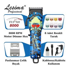 Lesima LS-1000 Vortex Serisi Tıraş Makinesi