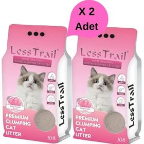 Less Trail Pudra Kokulu 2x10 lt Kedi Kumu