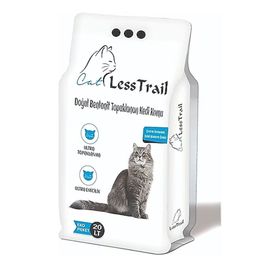 Less Trail Topaklanan Kokusuz İnce Tane Eko 20 lt Kedi Kumu