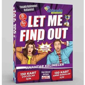 Let Me Find Out Akılda Zeka Oyunları