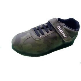 Letoon 7310 Erkek Çocuk Spor Ayakkabı Haki