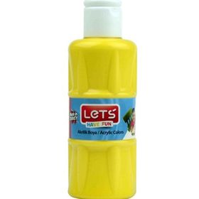 Lets 100 ml Sarı-5752 Akrilik Boya