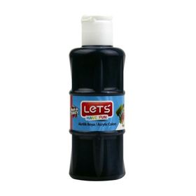 Lets 100 ml Siyah Guaj Boya