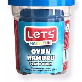 Lets 115 gr Mavi Tek Renk Oyun Hamuru