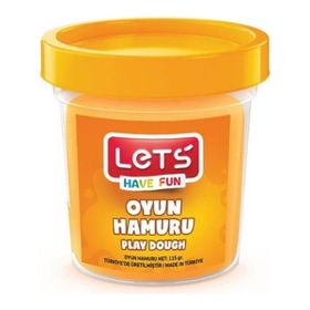 Lets 115 gr Turuncu 2 Adet Oyun Hamuru