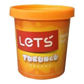 Lets 115 gr Turuncu 2 Adet Oyun Hamuru