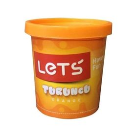 Lets 115 gr Turuncu 2 Adet Oyun Hamuru