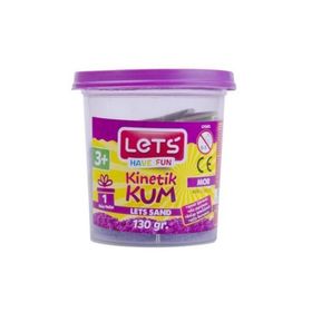 Lets 130 gr Plastik Kutu Kinetik Kum