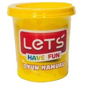 Lets 150 gr L-8340-17 Neon Sarı Oyun Hamuru