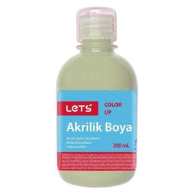Lets 300 ml. Gümüş L-5241 Akrilik Boya
