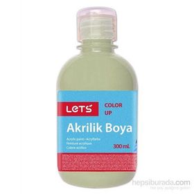 Lets 300 ml. Gümüş L-5241 Akrilik Boya