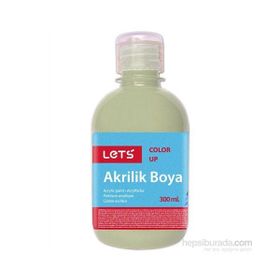 Lets 300 ml. Gümüş L-5241 Akrilik Boya