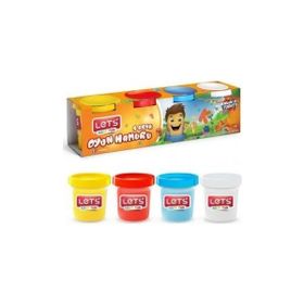 Lets 4'lü 460 gr Oyun Hamuru