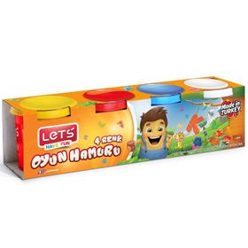Lets 4x460 gr Oyun Hamuru