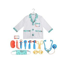 Let's Be Child 30896 Beyaz Mavi Çocuk Doktor Kostüm