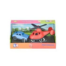 Let's Be Child LC-30938 Kırmızı Minik Taşıtlar Helikopter ve Minik Araba