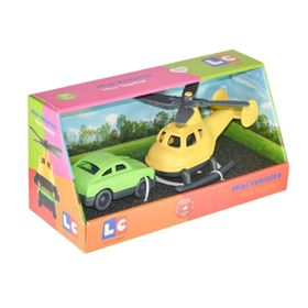 Let's Be Child LC-30938 Kırmızı Minik Taşıtlar Helikopter ve Minik Araba