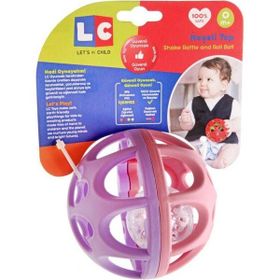 Let's Be Child LC Pembe Lila Neşeli Top Çıngırak
