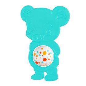 Let's Be Child LC Sevimli Ayıcık Mavi Diş Kaşıyıcı Çıngırak