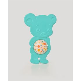 Let's Be Child LC Sevimli Ayıcık Mavi Diş Kaşıyıcı Çıngırak