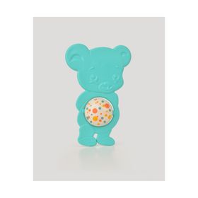 Let's Be Child LC Sevimli Ayıcık Mavi Diş Kaşıyıcı Çıngırak