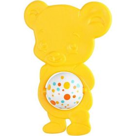 Let's Be Child Lc Sevimli Ayıcık Sarı Diş Kaşıyıcı Çıngırak