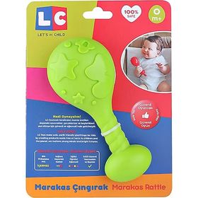 Let's Be Child Yeşil Marakas Çıngırak