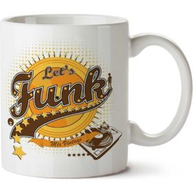 Lets Funk Mix Vintage Baskılı Kupa