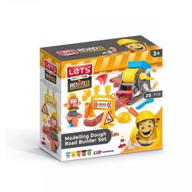 Lets Have Fun Yol İnşaatı Seti Oyun Hamuru