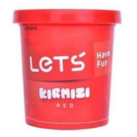 Lets Kırmızı 150 gr Oyun Hamuru