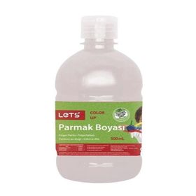 Lets L-5001 Beyaz 500 ml Parmak Boyası