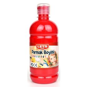 Lets L-5004 Kırmızı 500 ml Parmak Boyası