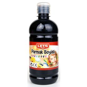 Lets L-5009 Siyah 500 ml Parmak Boyası