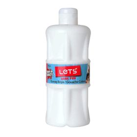 Lets L-5100 500ml Beyaz Guaj Boya