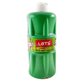 Lets L 5100 Beyaz 500 ml Plastik Şişe Guaj Boya