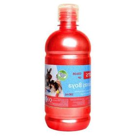 Lets L 5104 Pembe 500 ml Plastik Şişe Guaj Boya