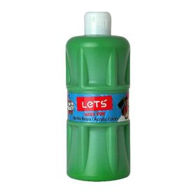 Lets L-5307 Yeşil 500 ml Akrilik Boya