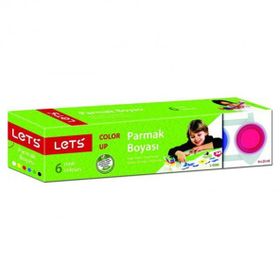Lets L-5500 25 ml 6 Renk Parmak Boyası