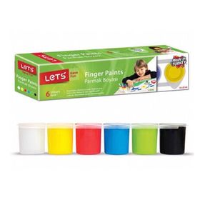 Lets L-5500 25 ml 6 Renk Parmak Boyası