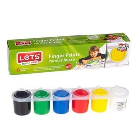 Lets L-5500 25 ml 6 Renk Parmak Boyası
