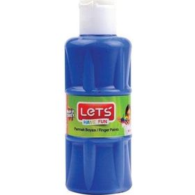 Lets L-5656 100 ml Mavi Parmak Boya