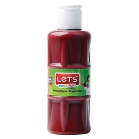 Lets L-5658 100 ml Kahverengi Parmak Boya