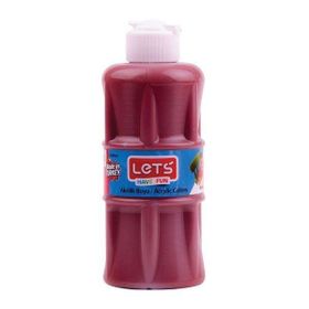Lets L-5708 250 ml Kahverengi Akrilik Boya