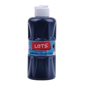 Lets L-5709 250 ml Siyah Akrilik Boya