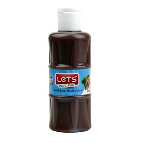 Lets L-5758 100 ml Kahverengi Akrilik Boya