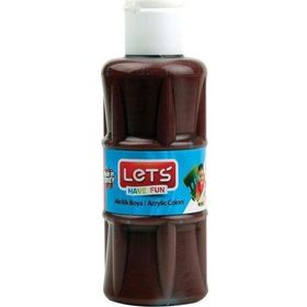 Lets L-5758 100 ml Kahverengi Akrilik Boya