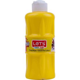 Lets L-5802 250 ml Sarı Guaj Boya